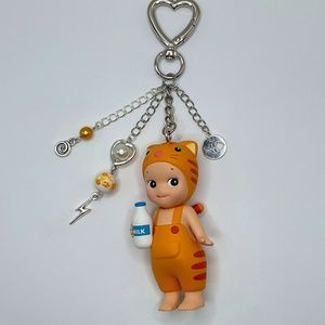 Cat Life Series Sonny Angel keychain